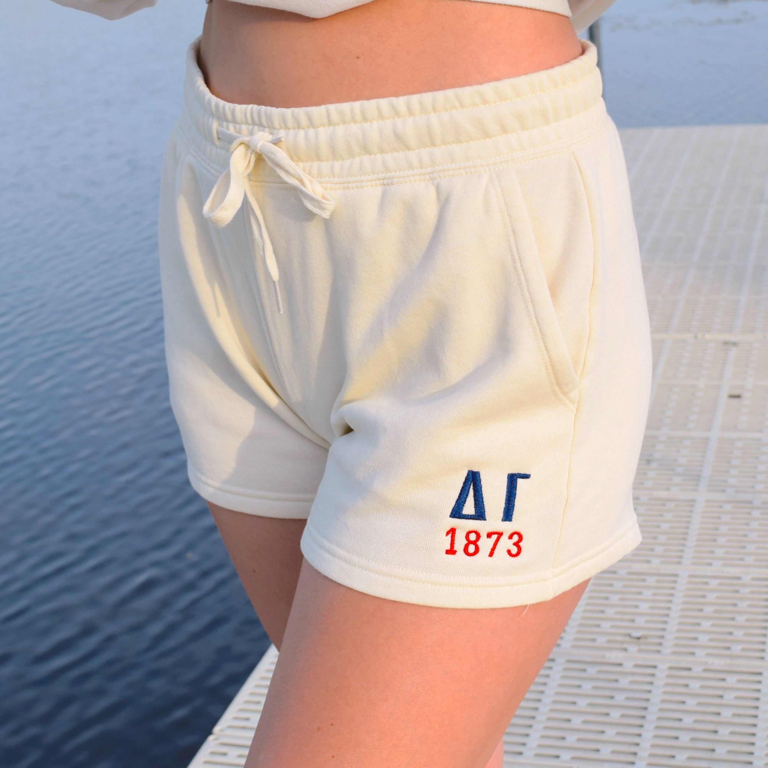 Wave Wash Pigment Dyed Sorority Sweat-Shorts – The Letter Market