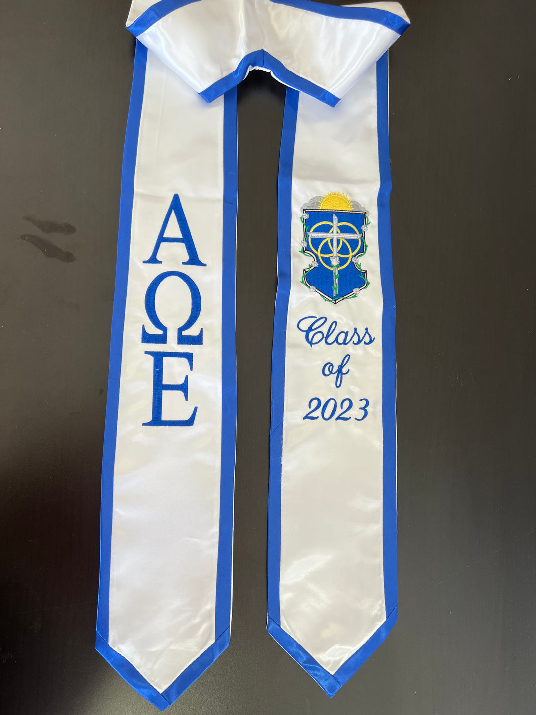 Offers Alpha Xi Delta Sorority Graduation Stole Sash with Letters Betxi Bear and Date