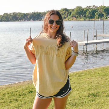 Tone on Tone Short Sleeve